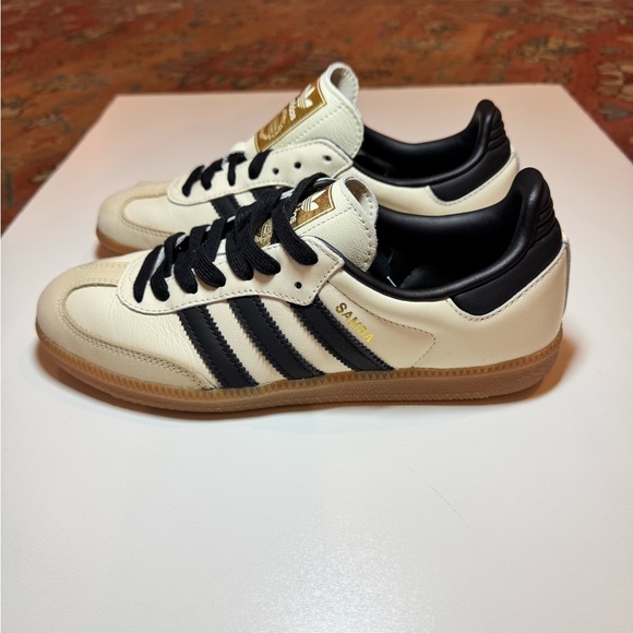 NWT Adidas Samba White and Black Sneakers, Size 8 (men’s 6.5) - Picture 12 of 16